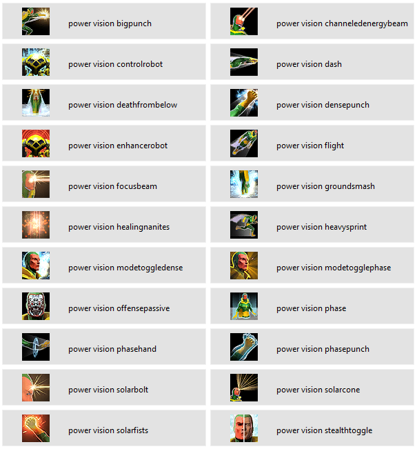 Marvel Heroes Datamine
