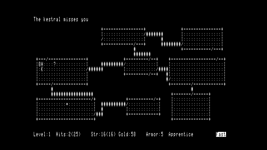Rogue (1980) - игра, породившая целый жанр клонов.