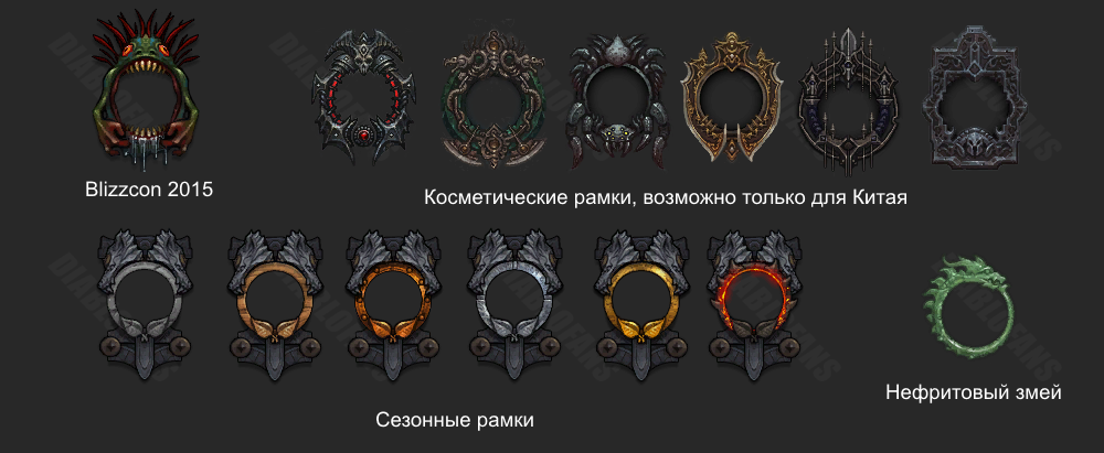 Рамка уровней. Рамки Diablo 3. Diablo 3 рамки для портрета. Рамки UI Diablo 3. Диабло 3 рамки интерфейса.