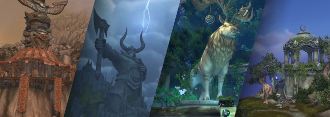 World of Warcraft: развитие персонажей на Расколотых островах
