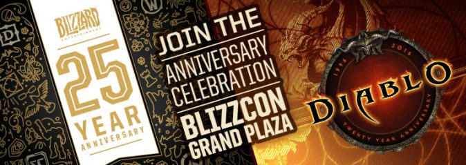 BlizzCon 2016: сюрпризы на праздновании 25 лет Blizzard и 20 лет Diablo