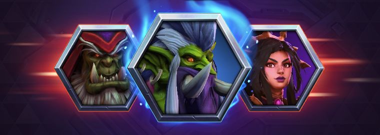 Heroes of the Storm: групповые рамки, огненные портреты и серии убийств