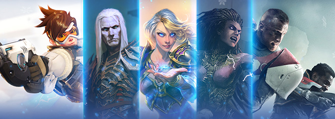Blizzard: новогодняя распродажа