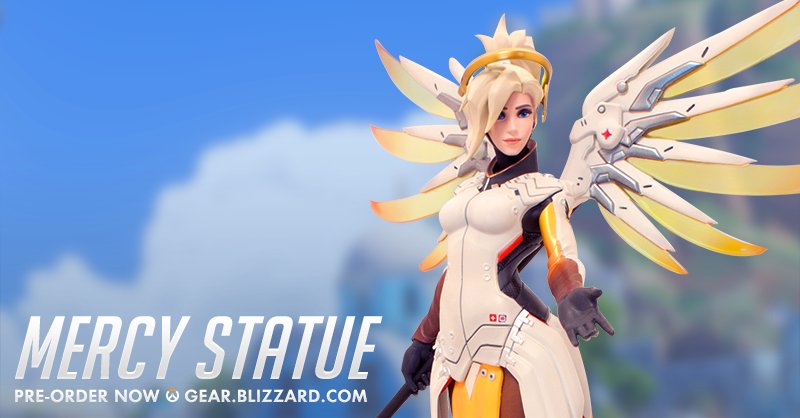 Мастерская Blizzard: коллекционная статуэтка Ангела