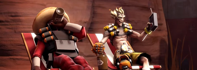 Мастерская сообщества: Overwatch vs. Team Fortress 2