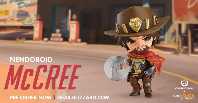 Мастерская Blizzard: фигурка Маккри из серии Nendoroid Overwatch