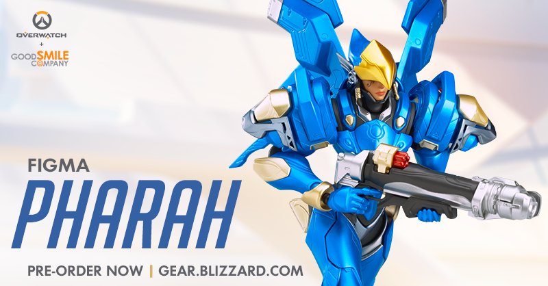 Мастерская Blizzard: фигурка Фарры из серии Figma Overwatch