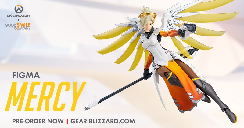 Мастерская Blizzard: фигурка Ангела из серии Figma Overwatch